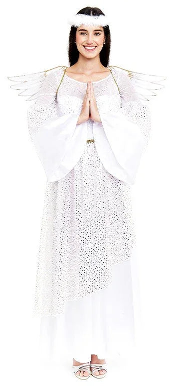 Disfraz de Ángel Navideño para Mujer Ángeles Partilandia